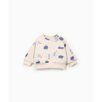 Play Up Play Up striped printed jersey sweater apples lisboa