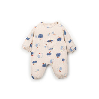 Play Up Play Up printed jersey jumpsuit apples lisboa