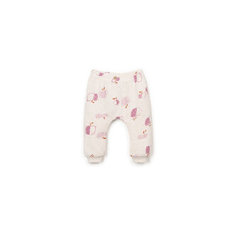 Play Up Play Up printed trousers jersey apples sculpture