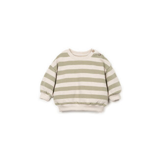 Play Up Play Up striped jersey sweater texture