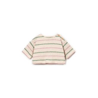 Play Up Play Up striped jersey sweater sculpture
