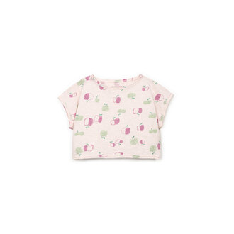 Play Up Play Up printed flamé jersey t-shirt floral