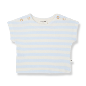 1 + in the family 1+ in the family KAVALA s.sleeve t-shirt misty-blue