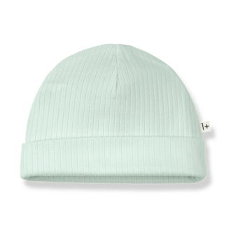 1 + in the family 1+ in the family IVO beanie green T1 (1-3M)
