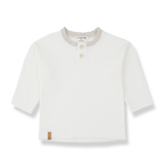 1 + in the family 1+ in the family DARNIUS l.sleeve t-shirt off-white