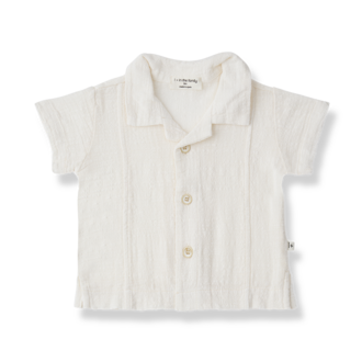 1 + in the family 1+ in the family TAMARIU s.sleeve shirt off-white