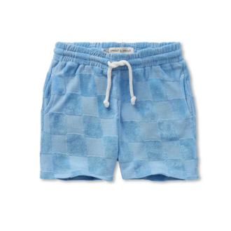 Sproet & Sprout Sproet & Sprout Shorts terry block  Forever blue