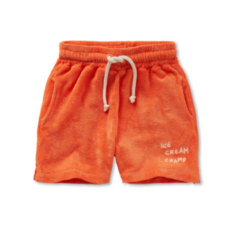 Sproet & Sprout Sproet & Sprout Terry shorts orange sprint  Orange sprint