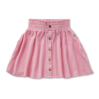 Sproet & Sprout Sproet & Sprout Smock skirt buttons  Podium pink