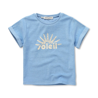 Sproet & Sprout Sproet & Sprout Terry T-shirt soleil  Forever blue