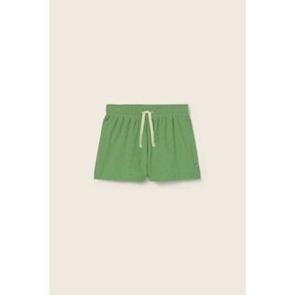 Cozmo Cozmo soft terry cloth shorts green