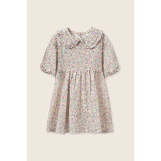Cozmo Cozmo floral cotton voile dress multi