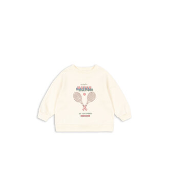 Konges Slojd Konges Slojd loupy lou sweatshirt buttercream