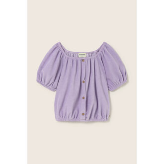 Cozmo Cozmo soft terry cloth top lavender
