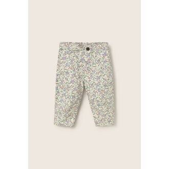 Cozmo Cozmo floral twill cotton baby pants multi