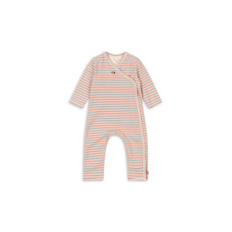 Konges Slojd Konges Slojd basic newborn onesie stripe tricolore petit 0-1M