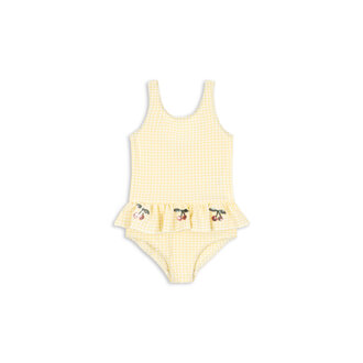 Konges Slojd Konges Slojd etta swimsuit banana almond check