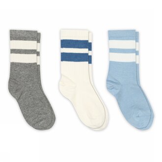 mp Denmark mp Denmark Anker socks 3-pack (79275) Blue Bell (4144)
