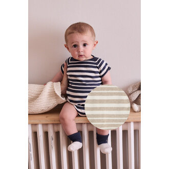 li & me li & me SANDAL Striped body cream-toasted