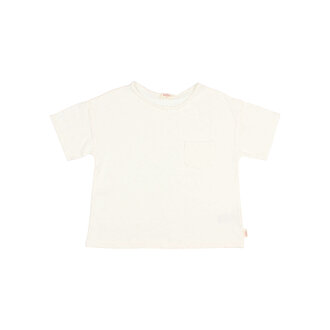 Buho Buho pocket linen t-shirt white