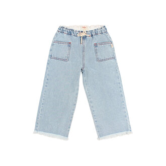 Buho Buho denim girly pants denim bleach