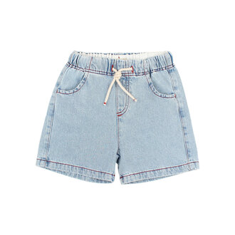 Buho Buho denim bermuda denim bleach