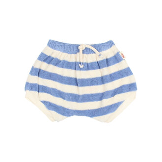 Buho Buho bb terry stripes shorts bluette