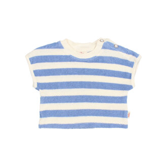 Buho Buho bb terry stripes t-shirt bluette