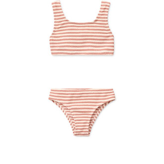 Liewood Liewood Bello Stripe Bikini Coral blush / Creme de la creme