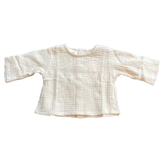 Pequeño Tocón Pequeño Tocón shirt longsleeve muslin natural