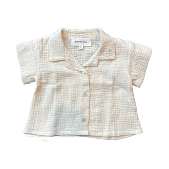 Pequeño Tocón Pequeño Tocón shirt muslin natural