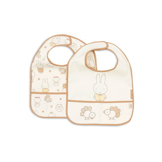 Jollein Jollein Slab Waterproof Miffy Family Farm (2pack)