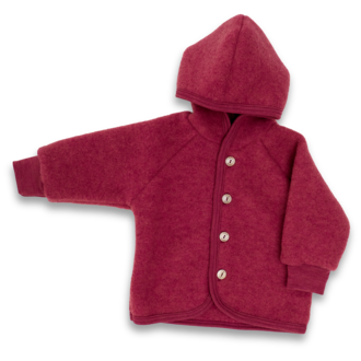 Engel Natur Engel Natur Hooded Jacket jasper melange