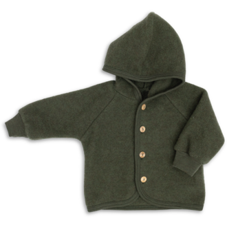 Engel Natur Engel Natur Hooded Jacket reed melange