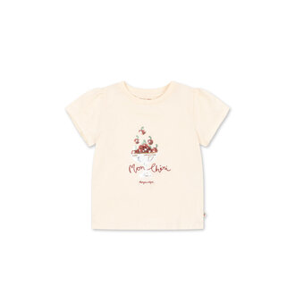 Konges Slojd Konges Slojd famo puff tee ecru