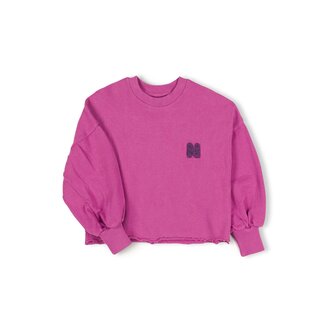 Nixnut Nixnut Split sweater Plum
