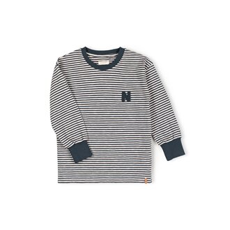 Nixnut Nixnut Rim longsleeve Snow Stripe