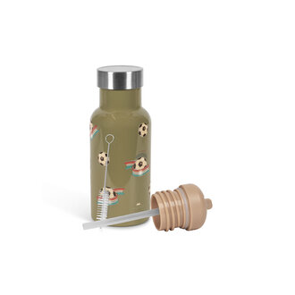Konges Slojd Konges Slojd thermo bottle green/kick it