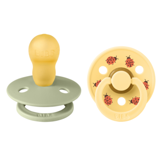 BIBS BIBS ROUND T3 +18M Garden Lady Sage/Butter