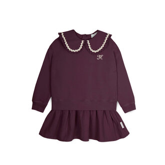 Mipounet Mipounet Luna dress aubergine