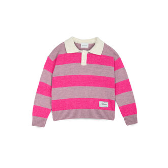 Mipounet Mipounet Andrea polo mauve/pink