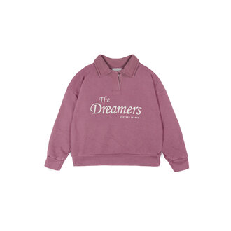 Mipounet Mipounet Dreamers polo sweatshirt blush rose