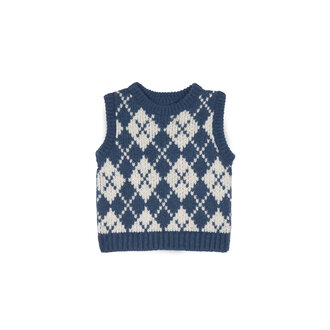 Mipounet Mipounet Dina waistcoat blue