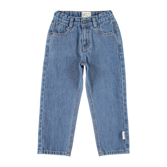 Piupiuchick Piupiuchick unisex trousers washed navy denim
