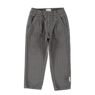 Piupiuchick Piupiuchick trousers grey w/ black stripes