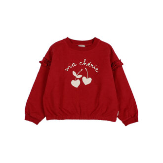 Buho Buho chérie sweatshirt cherry