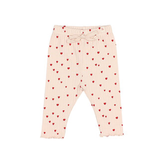 Buho Buho bb mini cuore legging cream pink
