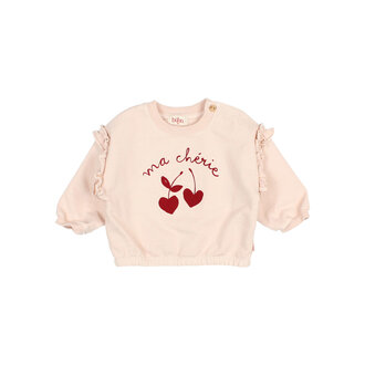 Buho Buho bb chérie sweatshirt cream pink