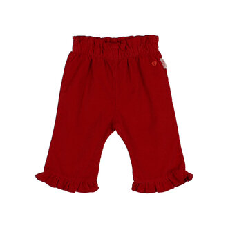 Buho Buho bb soft velour pants cherry