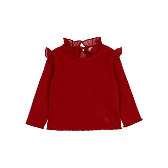Buho Buho bb ruffle t-shirt cherry